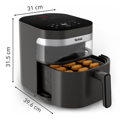 TefaI EY82E0 Easy Fry Infrared – Frytkownica beztłuszczowa 7L z technologią podczerwieni