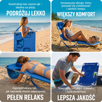 Leżak plażowy Ostrich Comfort